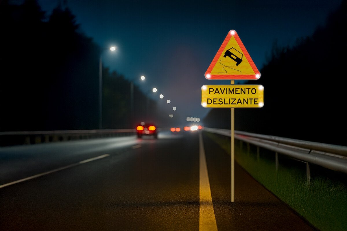 señales plásticas reforzadas