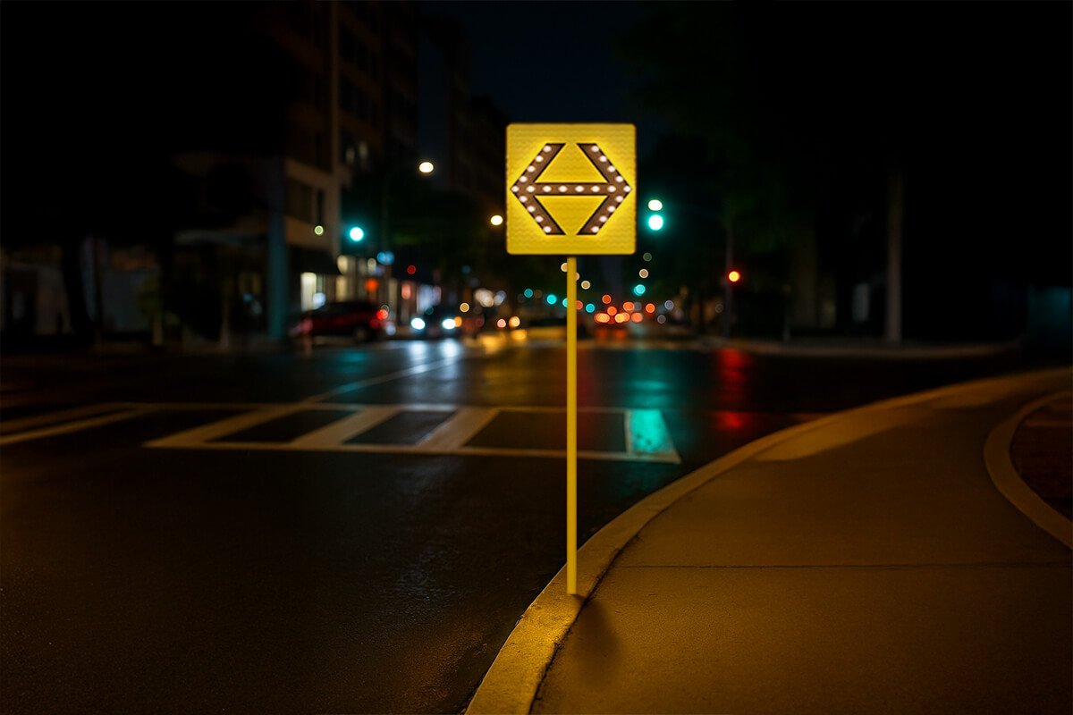 señalización vial de plástico reforzado